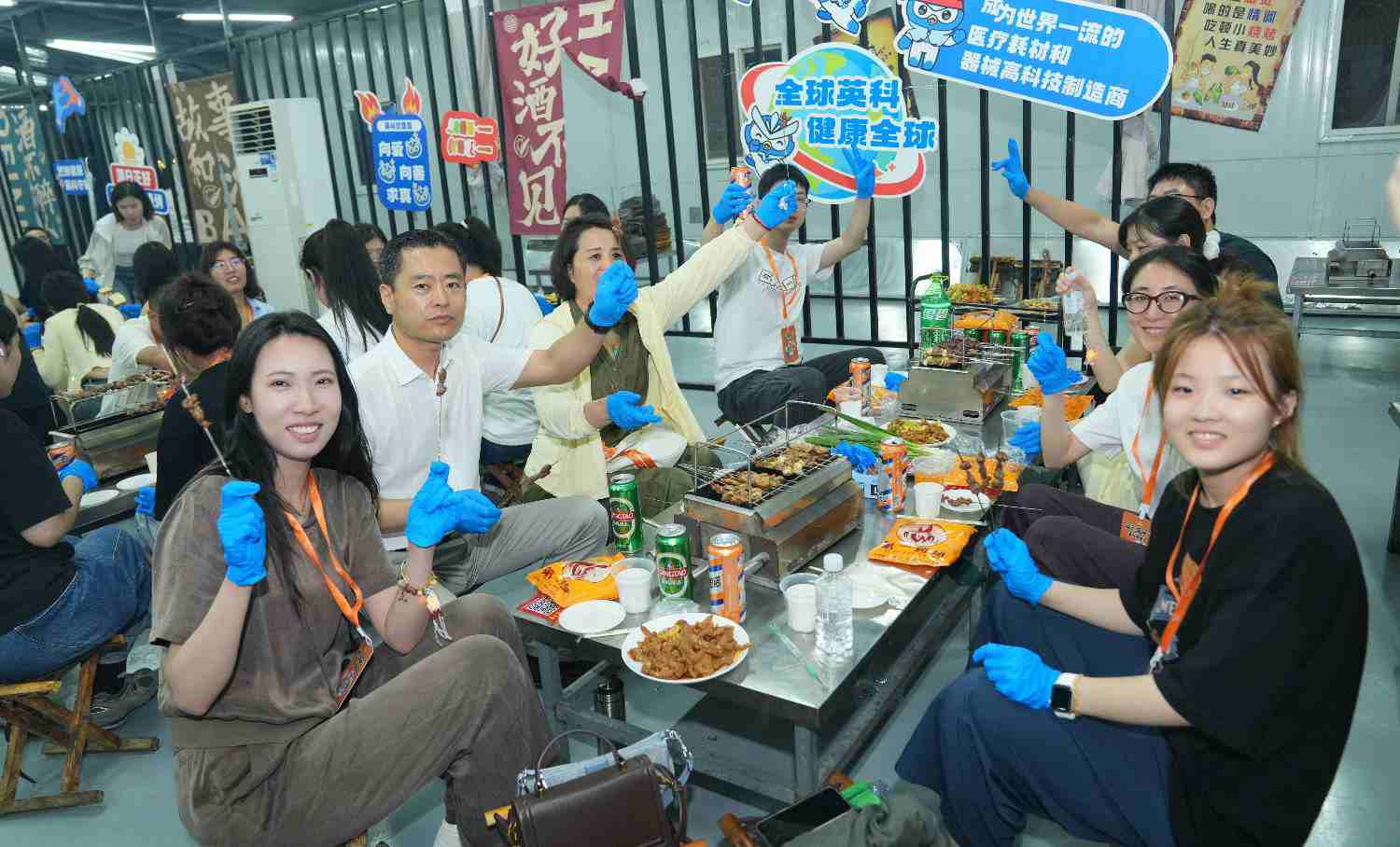 乐发welcome粉丝节，烧烤狂欢夜